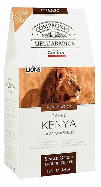 Caffé Corsini  Corsini Single Kenya "AA" Washed mletá 125g porovnat ceny