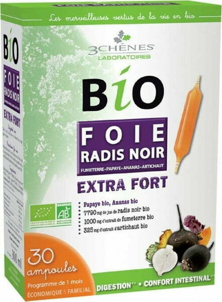 3Chénes  Les 3 Chênes BIO Černá ředkev 30x10ml porovnat ceny