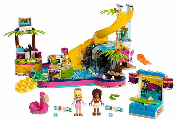 Lego Andrea a party u bazénu 41374 porovnat ceny