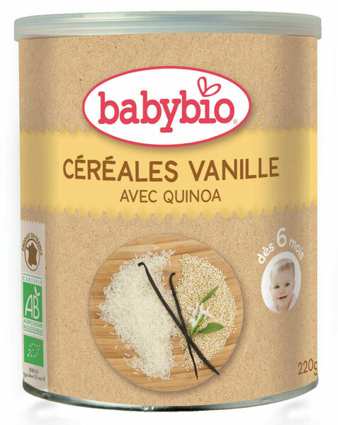 BABYBIO kaše s vanilkou 220g porovnat ceny