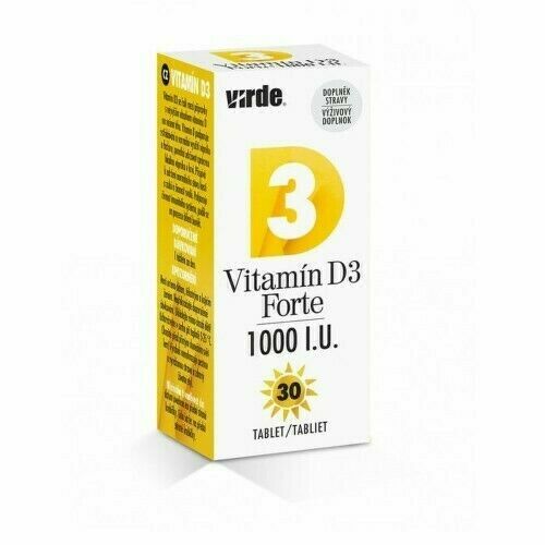 Vitamín D3 Forte 1000 I.U. tbl.30 porovnat ceny