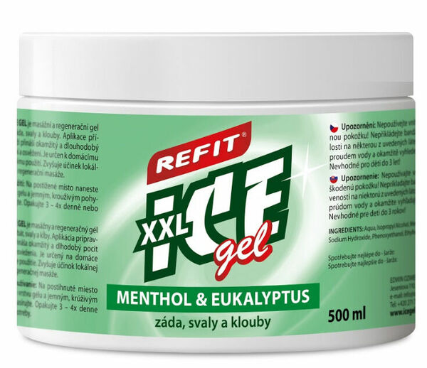 Refit Ice masážní gel s eukalyptem 500ml porovnat ceny
