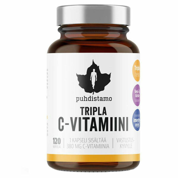 Puhdistamo Triple Vitamin C 120 kapslí porovnat ceny