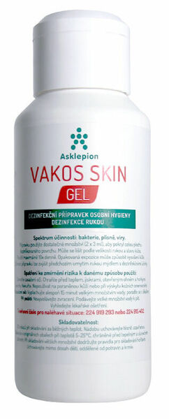 Asklepion Vakos skin gel 125ml porovnat ceny