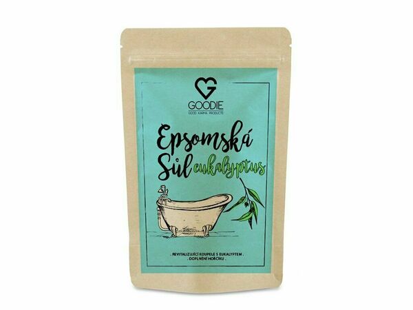 GOODIE Epsomská sůl s eukalyptem 250g porovnat ceny