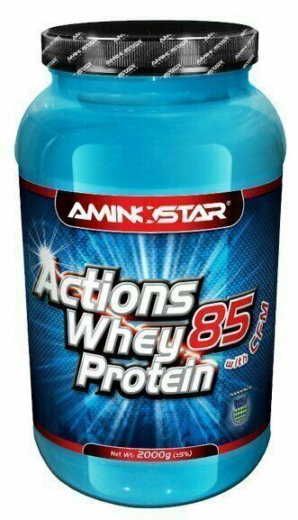 Aminostar Whey Protein Actions 85%, Vanilla, 1000g porovnání ceny