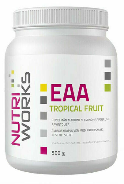 NutriWorks EAA tropické ovoce 500g porovnat ceny