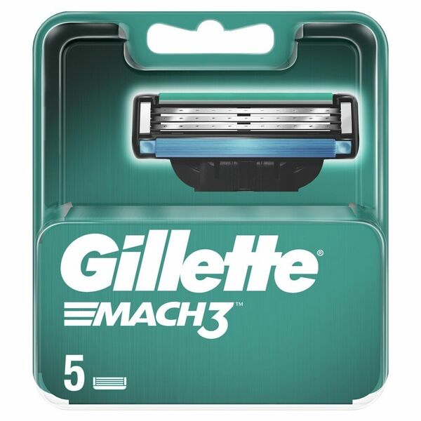 Gillette Mach3 Náhradní hlavice 5ks porovnat ceny