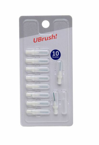 UBrush! Mezizubní kartáček 1,0 mm bílý 10 ks porovnat ceny