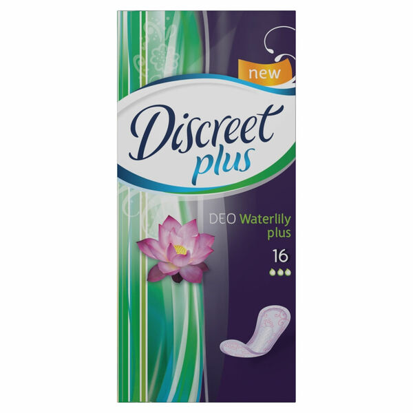 DISCREET Plus Waterlily Prodyšné Intimky 16 ks porovnat ceny