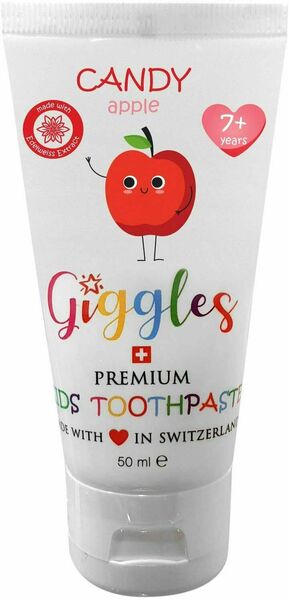 Giggles Dětská zubní pasta Candy Apple od 7 let 50ml porovnat ceny