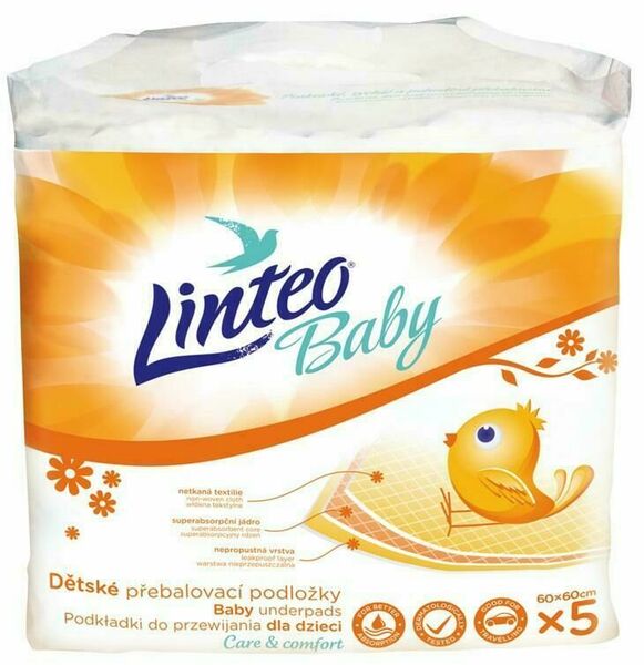 Linteo Baby Přebalovací podložky 5ks porovnat ceny