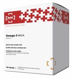 BLESK Omega-3 MEGA 180 tobolek porovnat ceny
