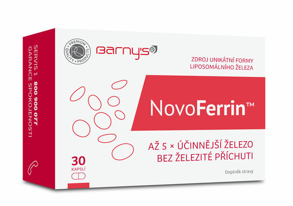 Barny's  Barny’s NovoFerrin ™ 30 kapslí porovnat ceny