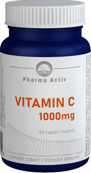 Pharma Activ Vitamín C 1000mg 60kapslí porovnat ceny