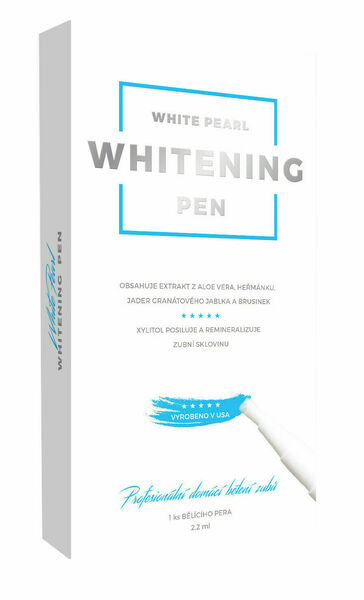 White Pearl pero na bělení zubů porovnat ceny