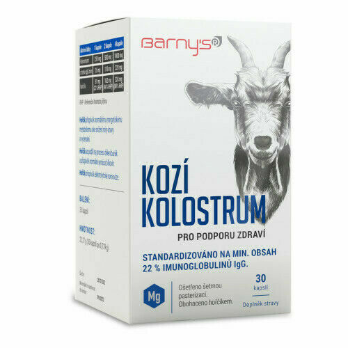 Barnys Kozí kolostrum cps.30 porovnat ceny