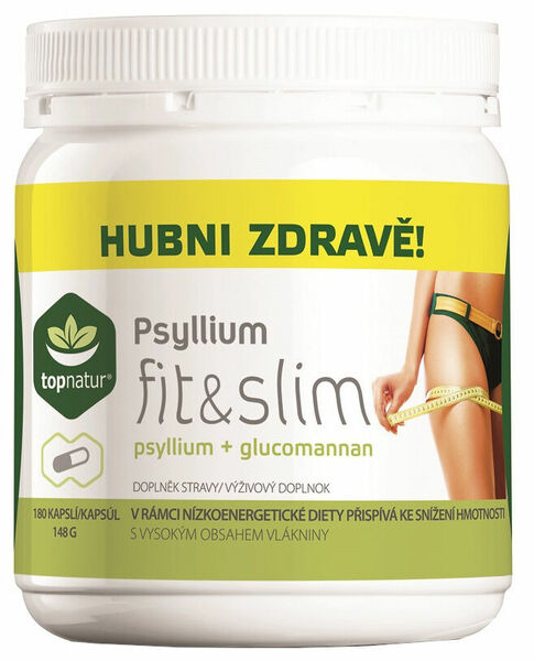 Topnatur Psyllium Fit&Slim 180 kapslí porovnat ceny