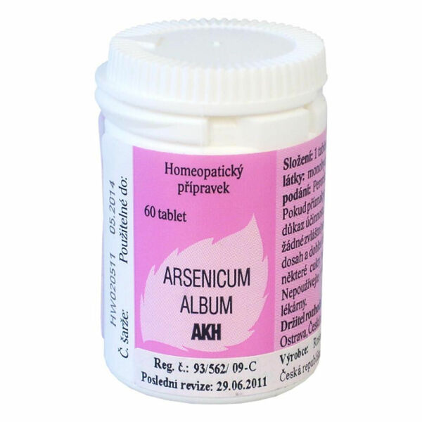 ARSENICUM ALBUM AKH  60 Tablety porovnat ceny