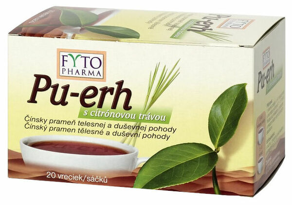 Fytopharma Pu-erh s citrónovou trávou n.s. 20x1.5g porovnat ceny