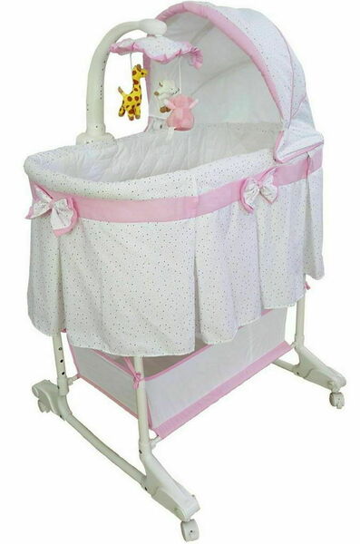 Milly Mally Multifunkční kolébka Sweet Melody simple pink porovnat ceny