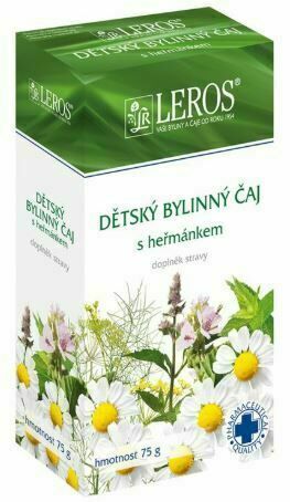 LEROS Dětský bylinný čaj s heřmánkem 75g porovnat ceny