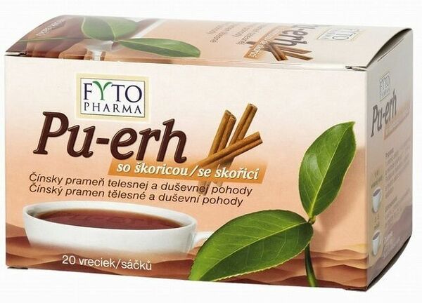 Fytopharma Pu-erh se škořicí n.s. 20x1,5g porovnat ceny