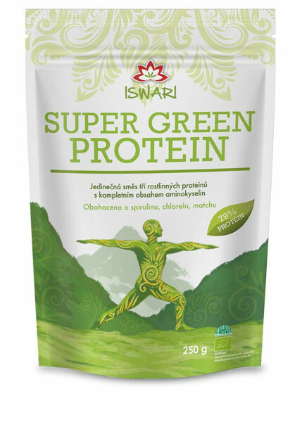 Iswari BIO Super Green Protein 250 g porovnat ceny