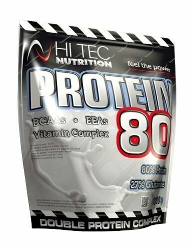 HiTec Nutrition Protein 80 jahoda 1000g porovnat ceny