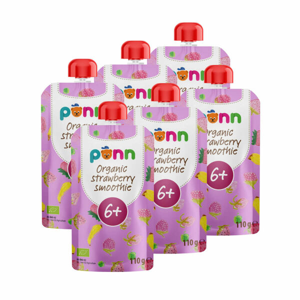 SALVEST Põnn BIO Ovocné pyré s malinami 6x110 g porovnat ceny