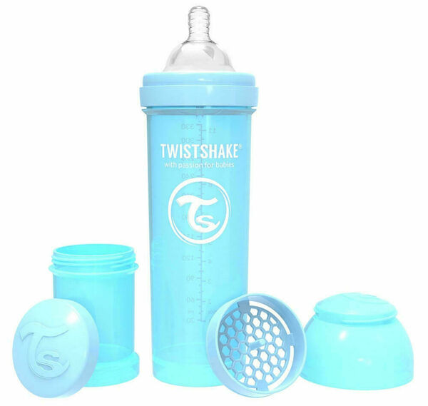Twistshake  Kojenecká láhev Anti-Colic 330ml (dudl.L) Pastelově modrá porovnat ceny