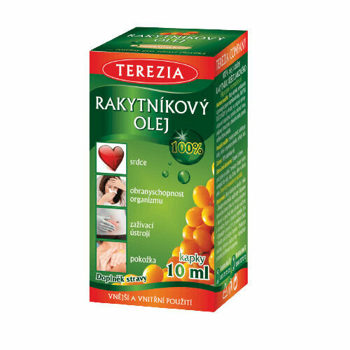TEREZIA Rakytníkový olej 100% kapky 10ml porovnat ceny