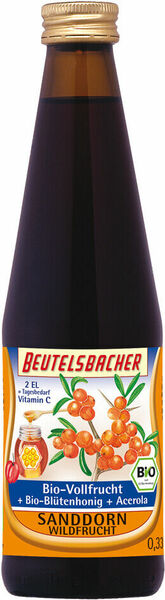 Beutelsbacher Bio rakytníkový sirup s medem 330ml porovnat ceny