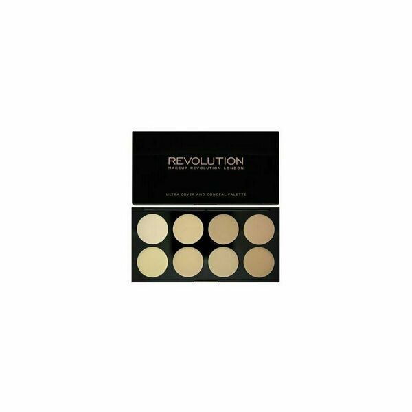 MAKEUP REVOLUTION LONDON Ultra Cover and Concealer Palette Light - paletka korektorů porovnat ceny