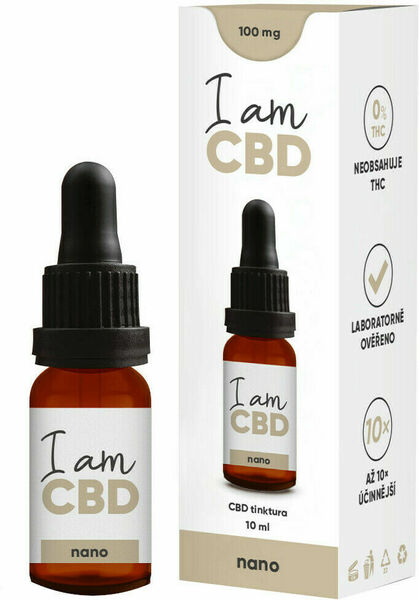 I am CBD Nano CBD kapky 10ml porovnat ceny