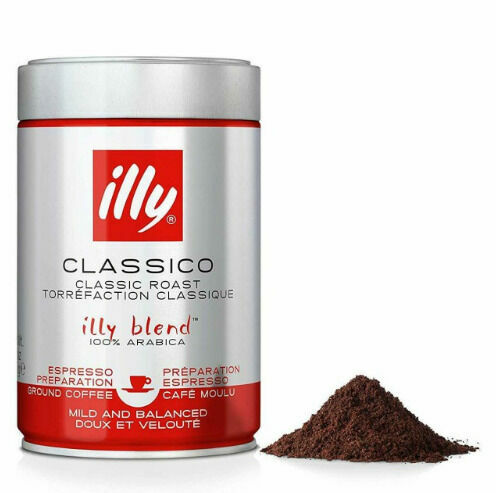 Illy středně pražená mletá 250g porovnat ceny