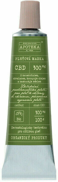 Havlíkova přírodní apotéka  Organická apotéka CBD pleťová maska 30ml porovnat ceny