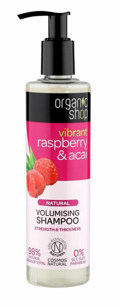 Organic Shop Šampon pro objem Malina & Acai 280ml porovnat ceny