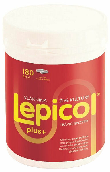 Terezia  Lepicol PLUS trávicí enzymy 180 kapslí porovnat ceny