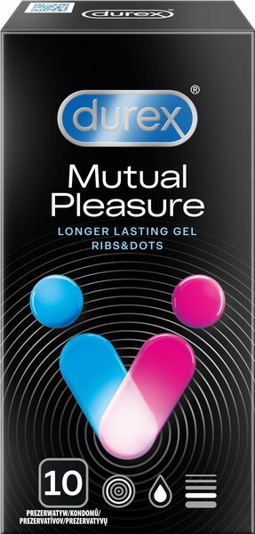 Durex Mutual Pleasure Kondomy 10ks porovnat ceny