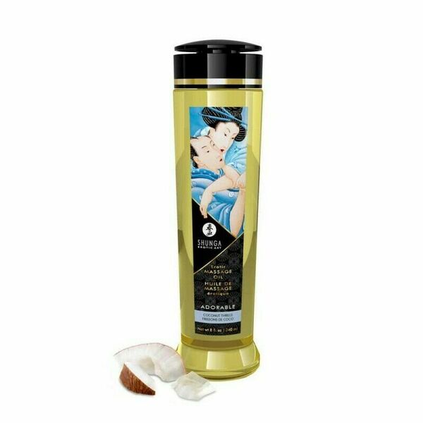 Shunga Masážní olej Adorable Coconut 240ml porovnat ceny