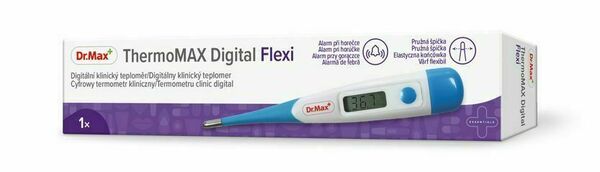 Dr.Max ThermoMAX Digital Flexi teploměr 1 ks porovnat ceny