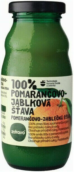 ZDRAVO Šťáva 100% pomerančovo-jablková 200ml porovnat ceny