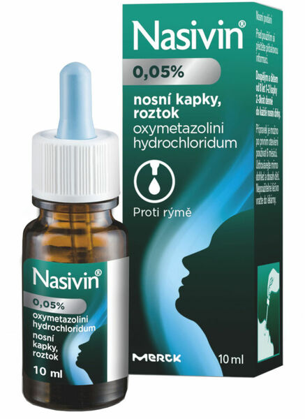 Nasivin 0.05% nosní kapky roztok 10ml porovnat ceny