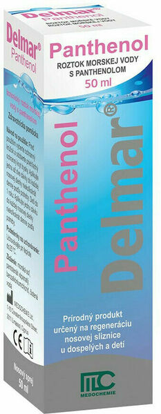 Delmar Panthenol nosní sprej 50ml porovnat ceny