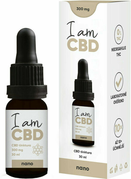 I am CBD Nano CBD kapky 30ml porovnat ceny