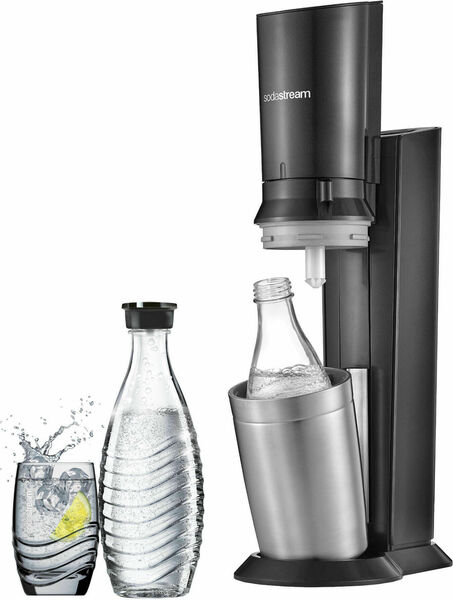 SodaStream Crystal Black/Metal výrobník vody soda porovnat ceny