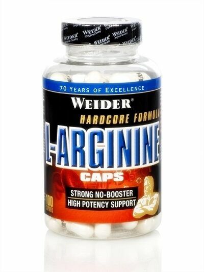 Weider, L-Arginine Caps, 100 kapslí porovnat ceny
