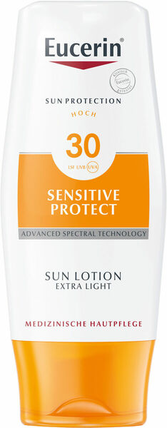 EUCERIN SUN Extra lehké opalovací mléko SPF30 150ml porovnat ceny