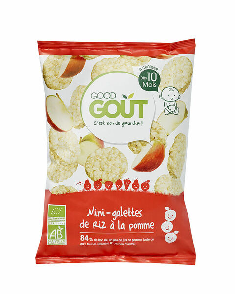 Good Gout BIO Mini rýžové koláčky s jablky 40g porovnat ceny